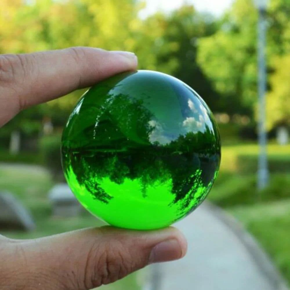 image-40/50/60MM Asia Rare Clear Multicolor K9 Crystal Ball Healing Magic Sphere Photography Props Lensball Living Room Decor Gifts