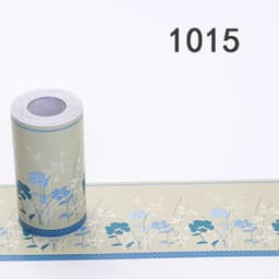 image-10Meters Kid Room Baseboard Wallpaper Kitchen Bathroom Waterproof Waist Line Tile Stickers Self-Adhesive Cartoon Wall Decoration