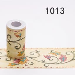 image-10Meters Kid Room Baseboard Wallpaper Kitchen Bathroom Waterproof Waist Line Tile Stickers Self-Adhesive Cartoon Wall Decoration