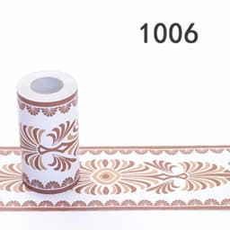 image-10Meters Kid Room Baseboard Wallpaper Kitchen Bathroom Waterproof Waist Line Tile Stickers Self-Adhesive Cartoon Wall Decoration