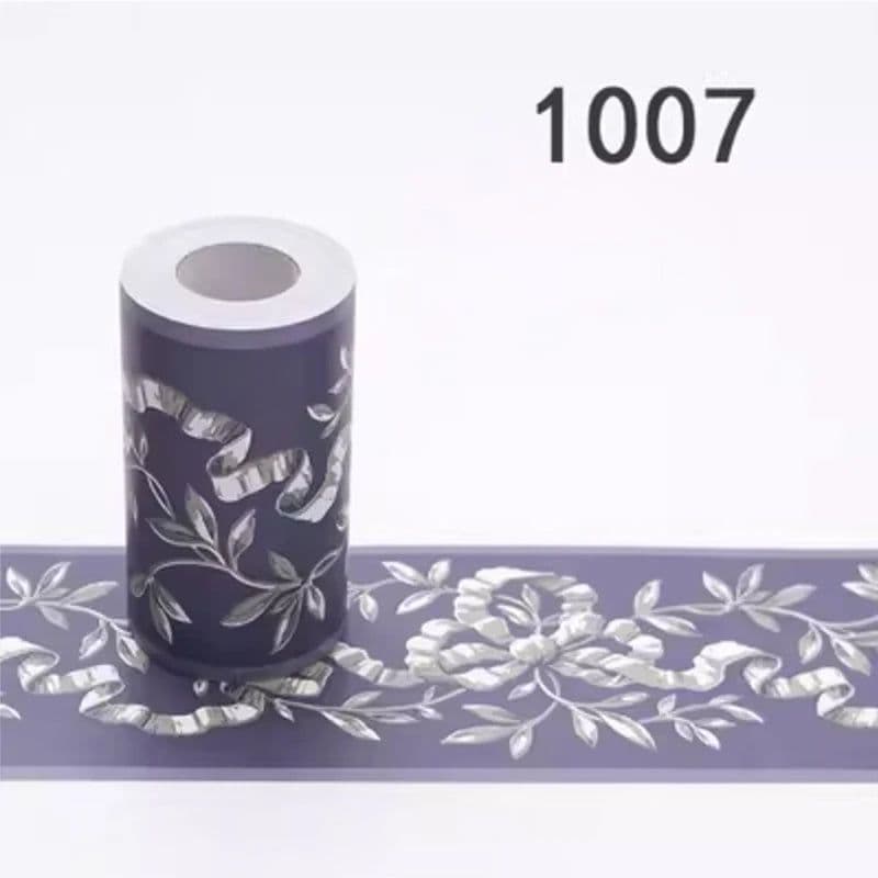 image-10Meters Kid Room Baseboard Wallpaper Kitchen Bathroom Waterproof Waist Line Tile Stickers Self-Adhesive Cartoon Wall Decoration