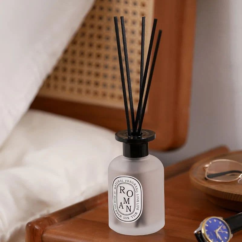 image-200ml Lasting Aromatherapy Essential Oil Rattan Aromatherapy Bedroom Toilet Deodorant Household Decoration Gift Diffuser Air Fre