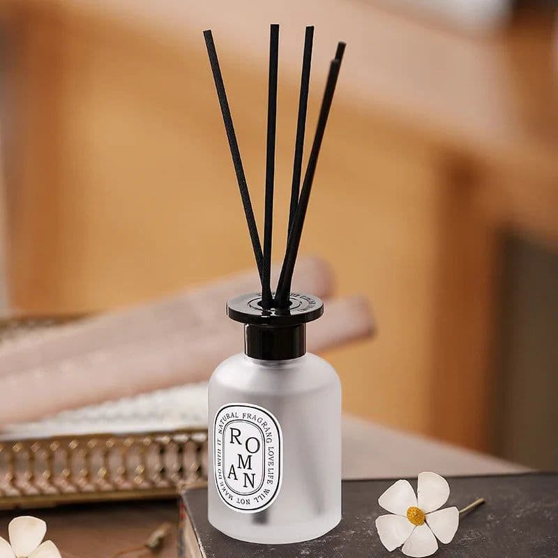image-200ml Lasting Aromatherapy Essential Oil Rattan Aromatherapy Bedroom Toilet Deodorant Household Decoration Gift Diffuser Air Fre