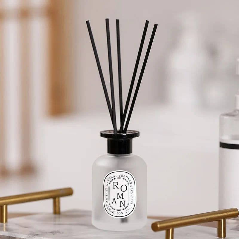 image-200ml Lasting Aromatherapy Essential Oil Rattan Aromatherapy Bedroom Toilet Deodorant Household Decoration Gift Diffuser Air Fre