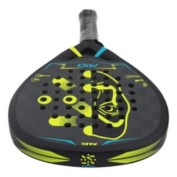 image-Carbon Fiber Paddle Racket, 3K, 12K,18K, Fiber, rough finish with Eva Soft Memory Foam Core, Round Shape, High Balance
