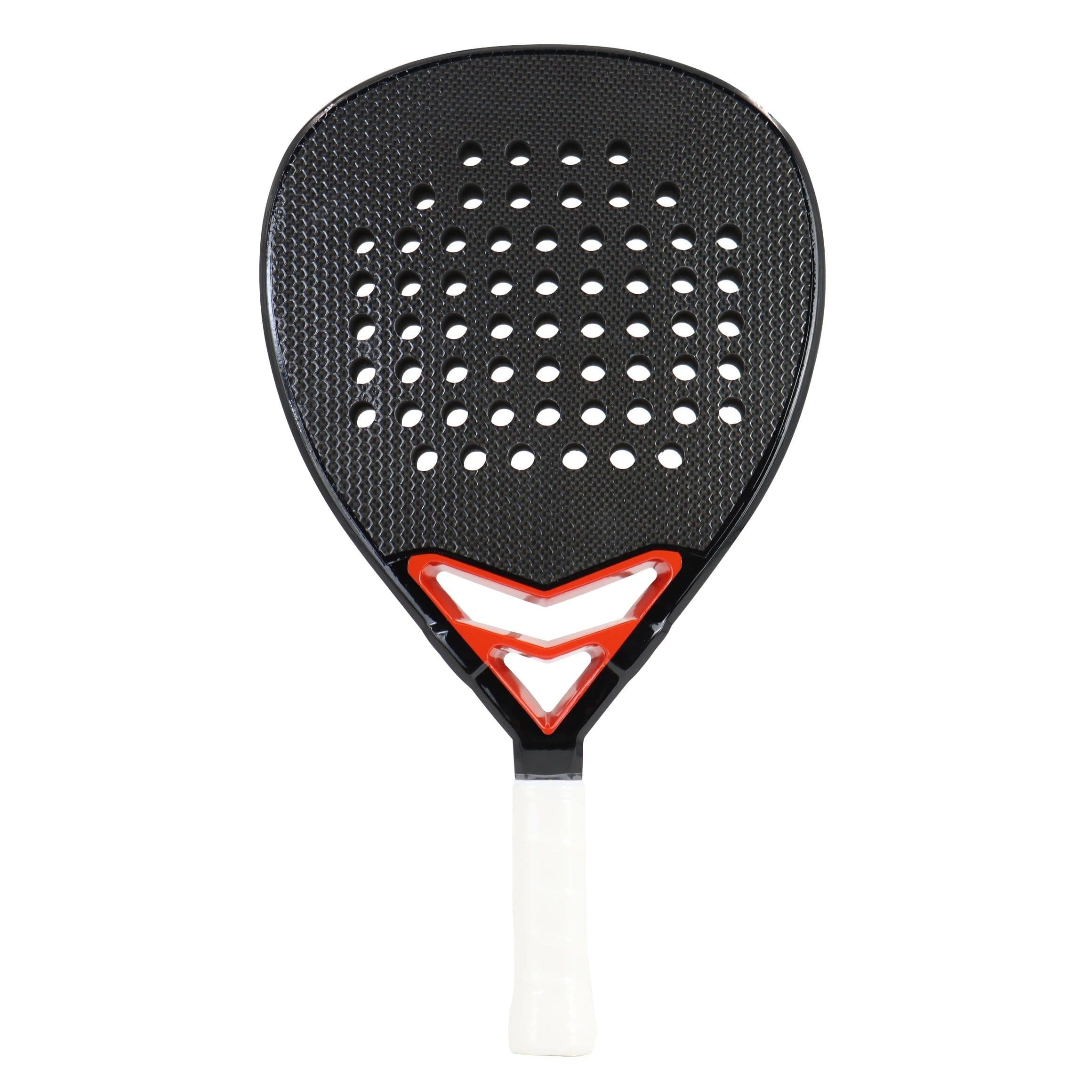image-AMASPORT Black Padel Racket Full/3K/12K/18K/Kevlar Carbon Fiber Surface EVA Memory Core Paleta De Padel with Air Dynamic Throat