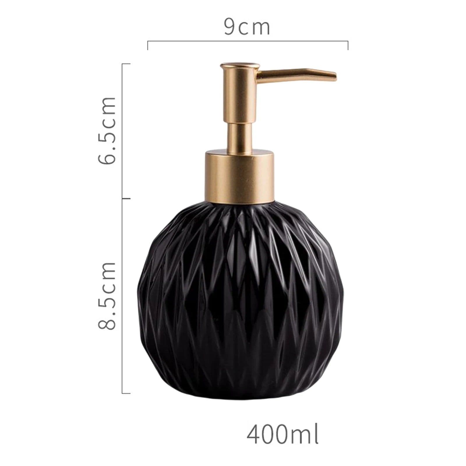 image-Liquid Soap Dispenser with Pump Hand Lotion Bottle for Home Kitchen Bathroom Washroom Hotel Supply Shower Shampoo Lotion
