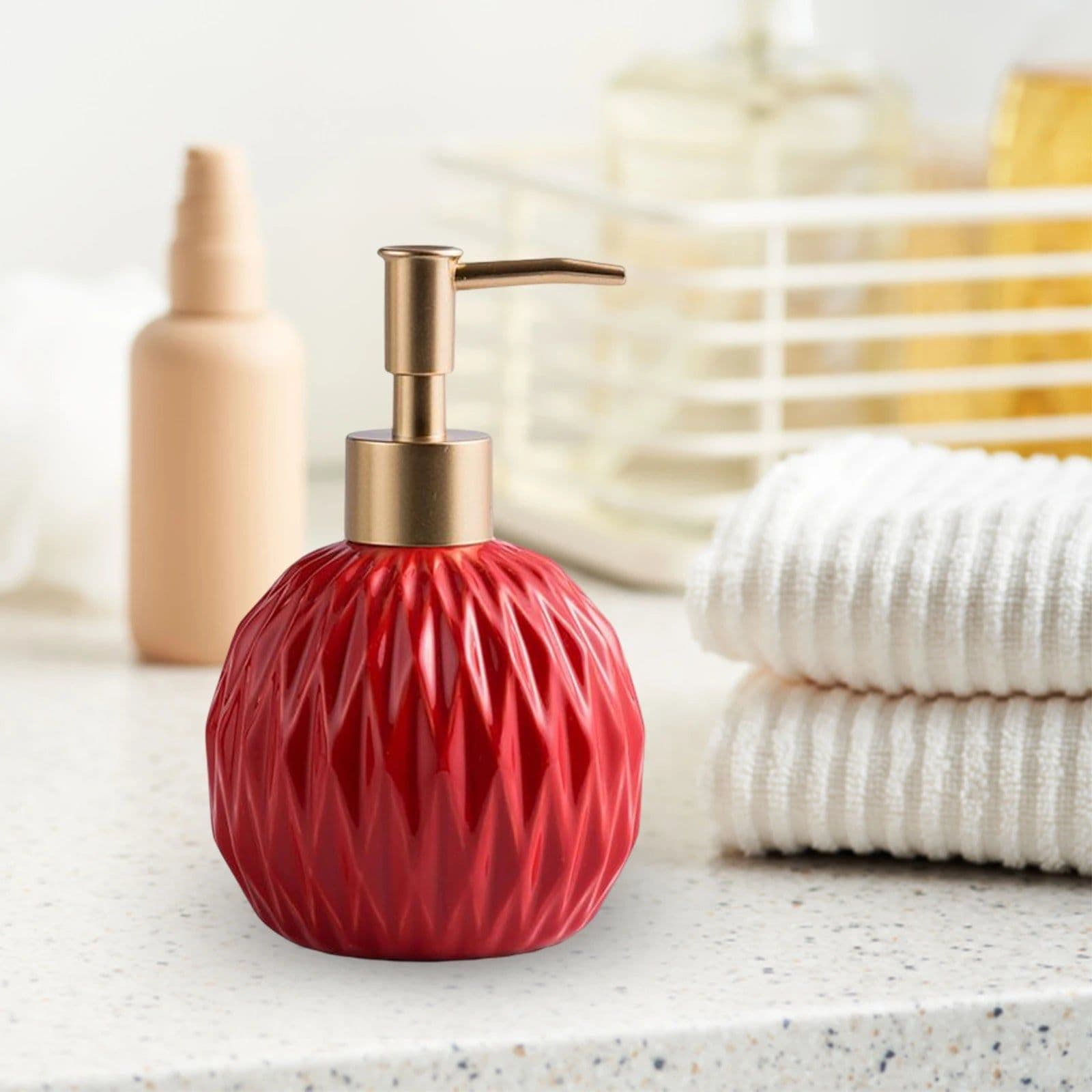 image-Liquid Soap Dispenser with Pump Hand Lotion Bottle for Home Kitchen Bathroom Washroom Hotel Supply Shower Shampoo Lotion