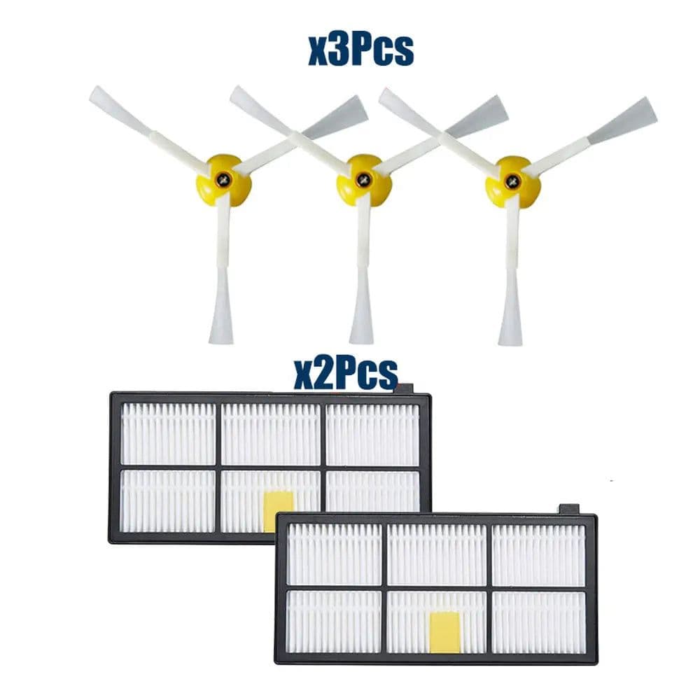 image-Brushes and Filters For iRobot Roomba 860 870 880 890 960 966 980 800 900 Robot Vacuum Cleaner Parts Kit Series Accessories