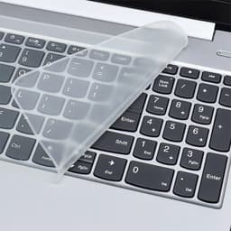 image-Waterproof Laptop Keyboard protective film 14-15 Inch keyboard cover 15.6 17 10 notebook Keyboard cover dustproof film silicone