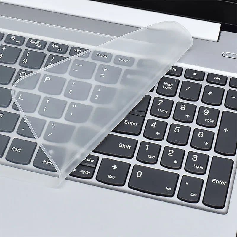 image-Waterproof Laptop Keyboard protective film 14-15 Inch keyboard cover 15.6 17 10 notebook Keyboard cover dustproof film silicone