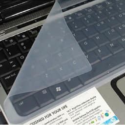 image-Waterproof Laptop Keyboard protective film 14-15 Inch keyboard cover 15.6 17 10 notebook Keyboard cover dustproof film silicone