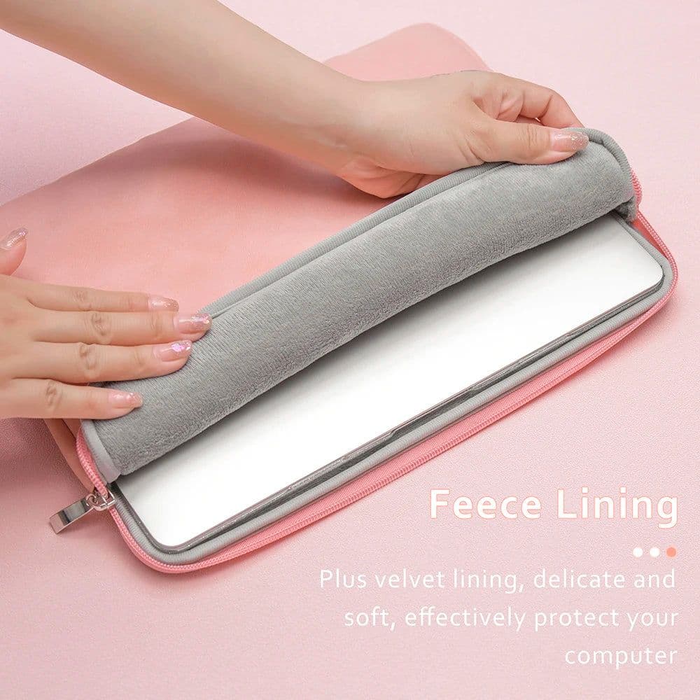 image-Laptop Sleeve Bag Case 13 13.3 14 15.4 16 For DELL Xiaomi Huawei Notebook Pouch Carrying Macbook Air 13.6 M2 Pro 2022 Shockproof