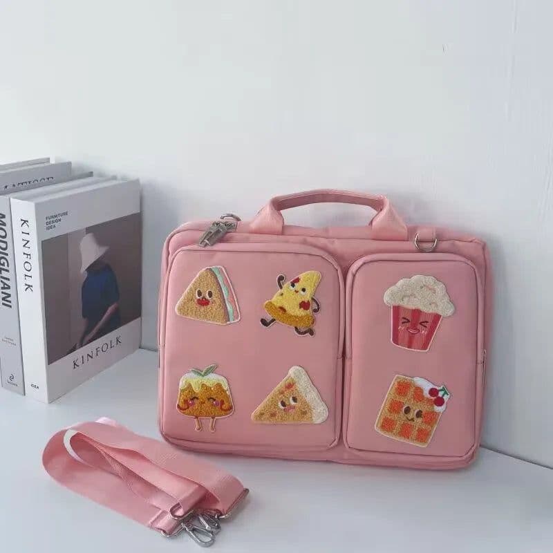 image-13.3 14 15.6 16 Inch Creative Laptop Bag High Capacity Shoulder Handbag For Macbook Air Pro HP Huawei Asus Dell Lenovo ASUS Acer