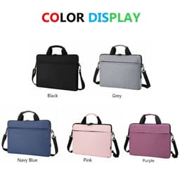 image-13.3 14 15.6 inch Ultra Thin Laptop Handbag Sleeve Case Notebook Cover Pouch Shoulder Bag For Lenovo HP Dell Asus Samsung