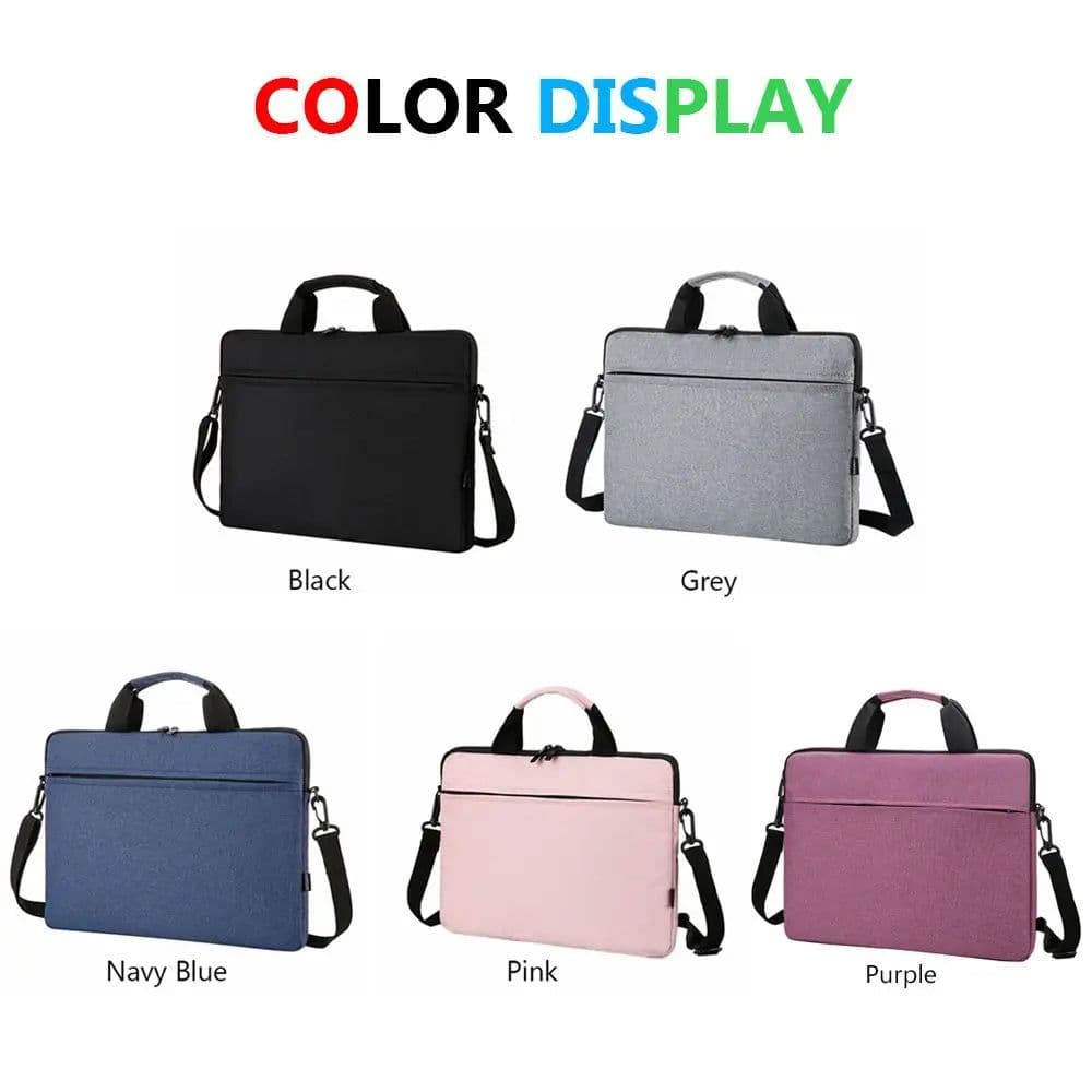 image-13.3 14 15.6 inch Ultra Thin Laptop Handbag Sleeve Case Notebook Cover Pouch Shoulder Bag For Lenovo HP Dell Asus Samsung
