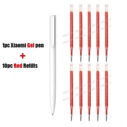 image-Original Xiaomi Mijia Gel Pen MI Pen 0.5mm Signing Pen PREMEC Smooth Switzerland Refill MiKuni Japan Ink (Black/Blue) Best Gift