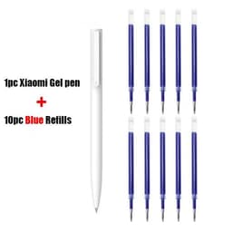 image-Original Xiaomi Mijia Gel Pen MI Pen 0.5mm Signing Pen PREMEC Smooth Switzerland Refill MiKuni Japan Ink (Black/Blue) Best Gift