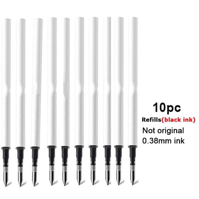 image-Original Xiaomi Mijia Gel Pen MI Pen 0.5mm Signing Pen PREMEC Smooth Switzerland Refill MiKuni Japan Ink (Black/Blue) Best Gift