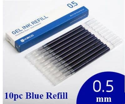 image-Original Xiaomi Mijia Gel Pen MI Pen 0.5mm Signing Pen PREMEC Smooth Switzerland Refill MiKuni Japan Ink (Black/Blue) Best Gift