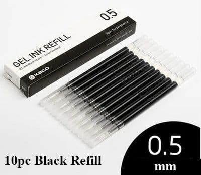 image-Original Xiaomi Mijia Gel Pen MI Pen 0.5mm Signing Pen PREMEC Smooth Switzerland Refill MiKuni Japan Ink (Black/Blue) Best Gift
