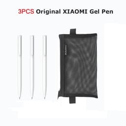image-Original Xiaomi Mijia Gel Pen MI Pen 0.5mm Signing Pen PREMEC Smooth Switzerland Refill MiKuni Japan Ink (Black/Blue) Best Gift