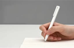 image-Original Xiaomi Mijia Gel Pen MI Pen 0.5mm Signing Pen PREMEC Smooth Switzerland Refill MiKuni Japan Ink (Black/Blue) Best Gift