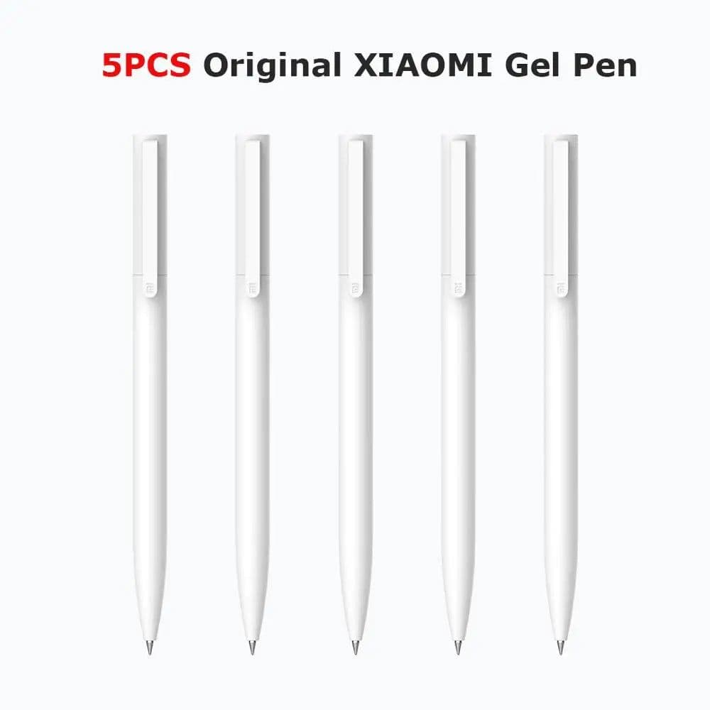 image-Original Xiaomi Mijia Gel Pen MI Pen 0.5mm Signing Pen PREMEC Smooth Switzerland Refill MiKuni Japan Ink (Black/Blue) Best Gift