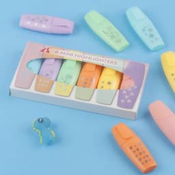 image-6 Pieces /Set Cute Candy Color Highlighter