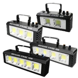 image-ALIEN RGB White DJ Disco Strobe Lights 40W 60W 80W 100W Remote Control Sound Flash Party Wedding Holiday Stage Lighting Effect