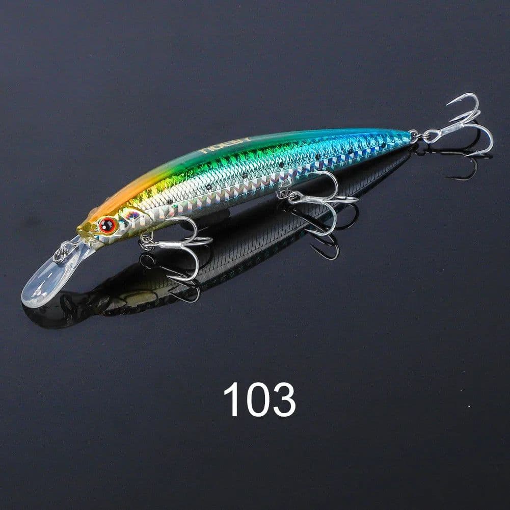 image-NOEBY Sinking Minnow Fishing Lures 110mm 32g Wobblers Jerkbait Artificial Hard Bait Sea Bass Saltwater Tackle Fishing Lure