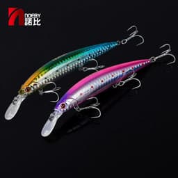 image-NOEBY Sinking Minnow Fishing Lures 110mm 32g Wobblers Jerkbait Artificial Hard Bait Sea Bass Saltwater Tackle Fishing Lure