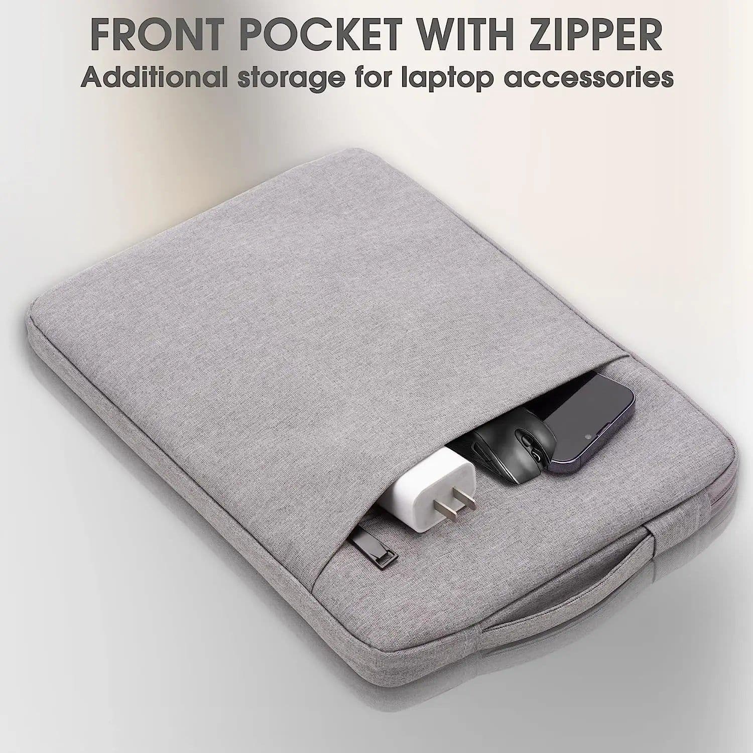 image-Laptop Bag for M2 Air 15 2023 13.3 15 15.6 inch Waterproof Handbag for MacBook Air 13 Case for Xiaomi Lenovo Huawei Dell HP Bag