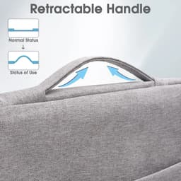 image-Laptop Bag for M2 Air 15 2023 13.3 15 15.6 inch Waterproof Handbag for MacBook Air 13 Case for Xiaomi Lenovo Huawei Dell HP Bag