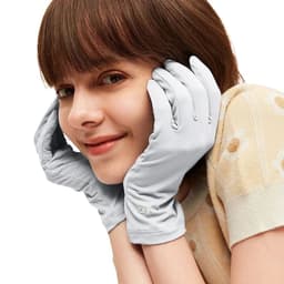 image-OhSunny Summer Light Breathable Sunscreen Driving Gloves New Tech Ceramic Fabric UPF 2000+ Anti UV Slip For Outdoor Cycling