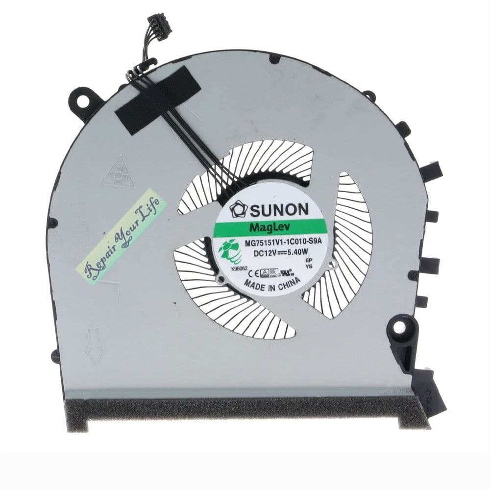 image-TPN-C144 Computer CPU GPU Cooling Fans For HP OMEN 17-CB 17-CB0066TX RTX2080 PC Cooler Fan L62866 L62864 L57367-001 MG75151V1