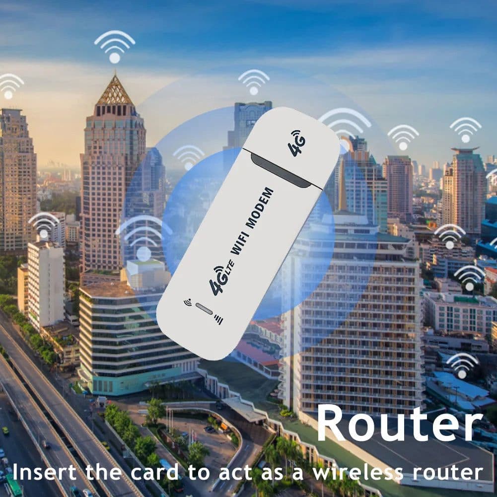 image-4G LTE Wireless USB Dongle 150Mbps Modem Stick WiFi Adapter 4G Card Router USB 150Mbps Modem Stick Portable Wireless WiFi Adapte
