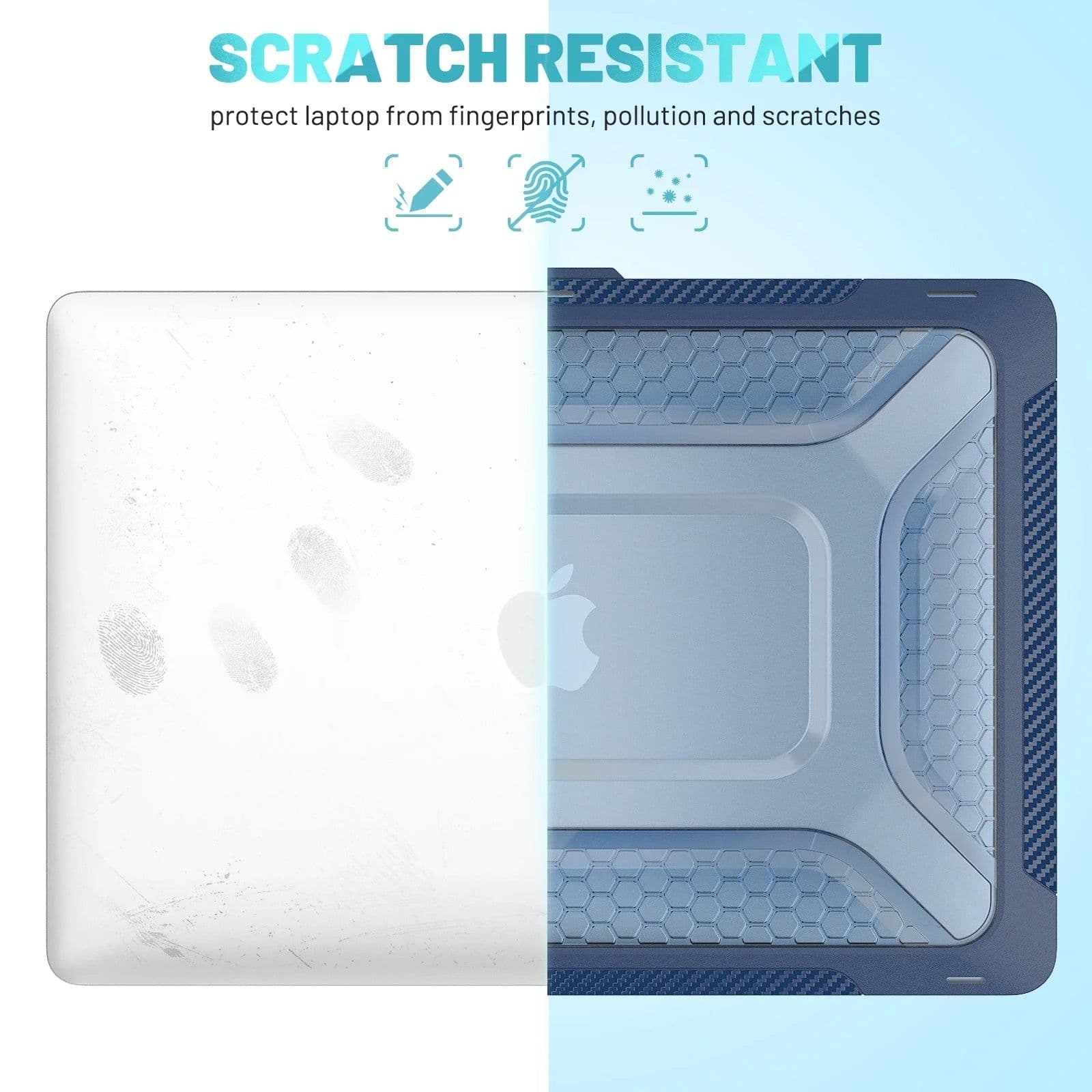 image-For Macbook Pro 13 Inch A2338 M2 M1 Laptop Replace Cover A2289 A2159 A1706 A1989 A1708 MAC Military Shockproof Protective Cases