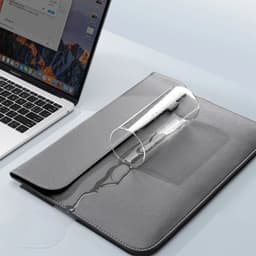 image-Pu Leather Laptop Bag Sleeve Bag Case For Macbook Air Pro 13 16 Notebook Cover For Xiaomi Huawei Dell HP ASUS 14 15.4 15.6 inch
