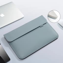 image-Pu Leather Laptop Bag Sleeve Bag Case For Macbook Air Pro 13 16 Notebook Cover For Xiaomi Huawei Dell HP ASUS 14 15.4 15.6 inch