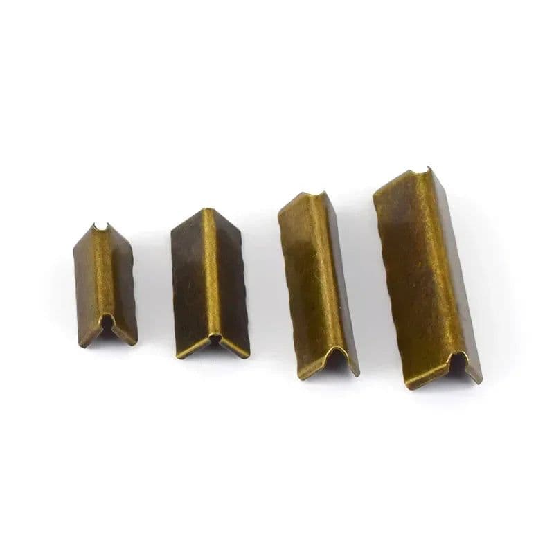 image-20/50Pcs Meetee Metal Belt End Clip Buckle Bag Strap Tail Decoration Clasp Handbag Leather Craft Webbing Sewing Accessories