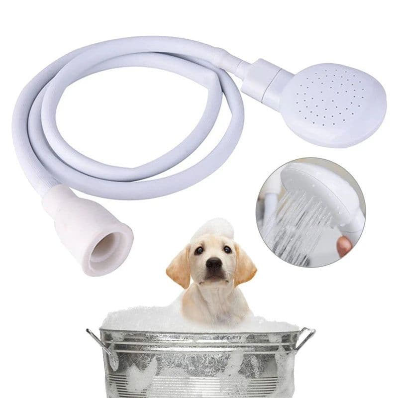 image-Pet Bathing Shower Dog Cat Multifunctional Shower Easy Bathing Garden Sprayer Pet Cleaning Grooming Tools Supplies 1.3m Extender