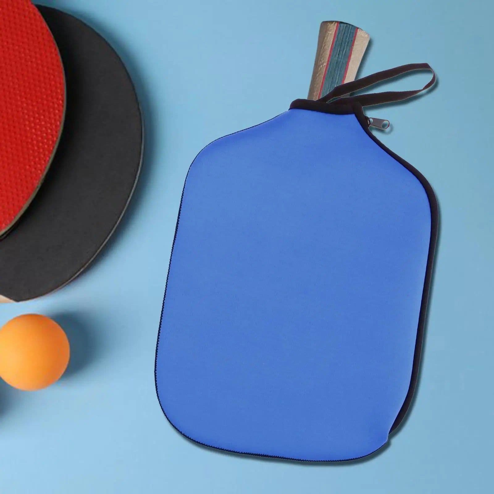 image-Pickleball Racket Cover Supplies Protector with Handle Strap Storage Holder Racket Protection for Training Sports Practice Gift