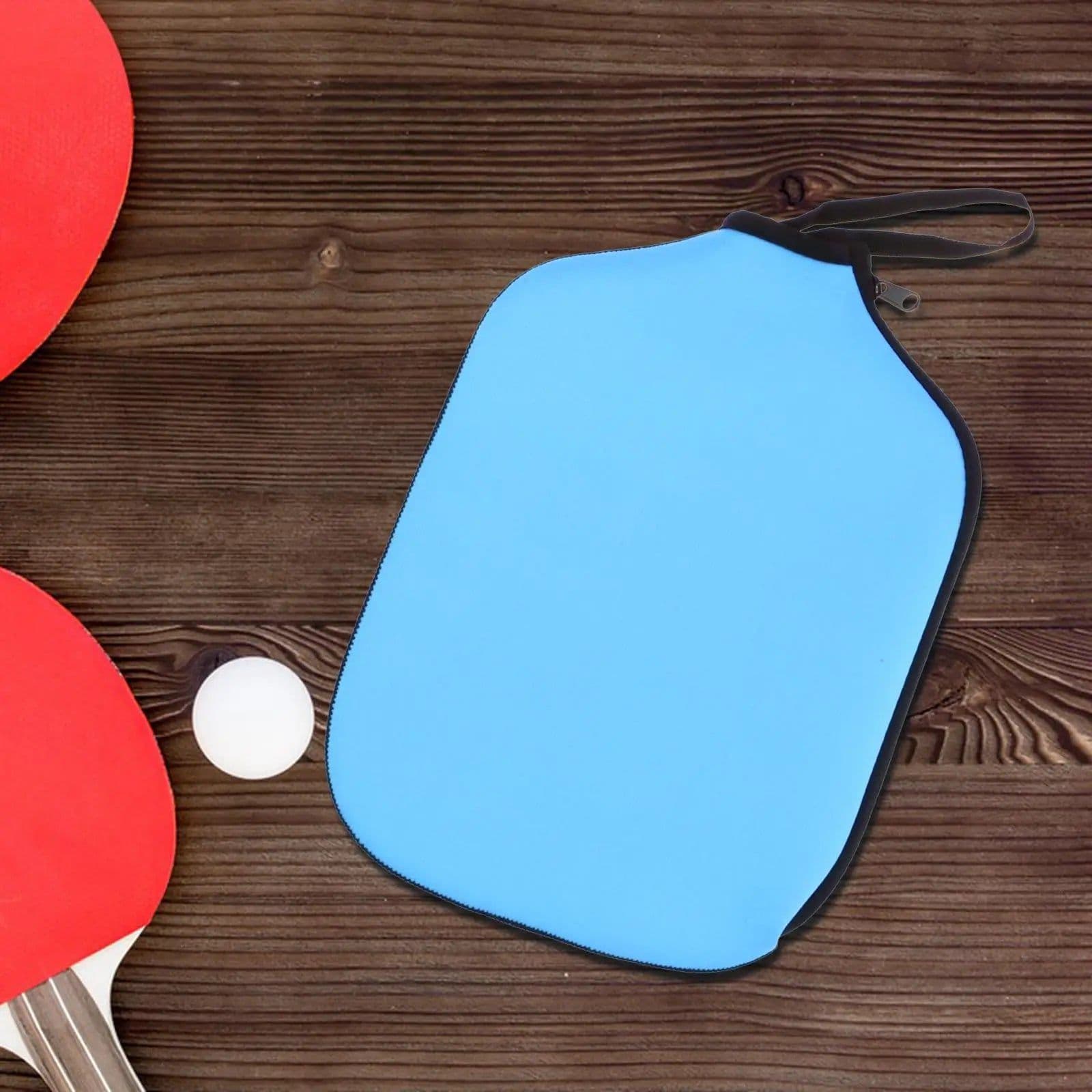 image-Pickleball Racket Cover Supplies Protector with Handle Strap Storage Holder Racket Protection for Training Sports Practice Gift