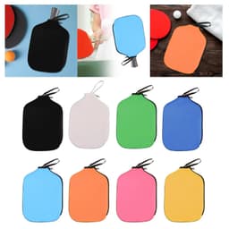 image-Pickleball Racket Cover Supplies Protector with Handle Strap Storage Holder Racket Protection for Training Sports Practice Gift