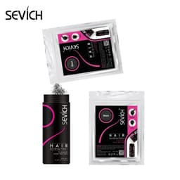 image-Beauty Salon Instant Thickening Hair Fiber Powder Thickening Hair Fibers Building Wig Extensions Refill Black Colors 100g