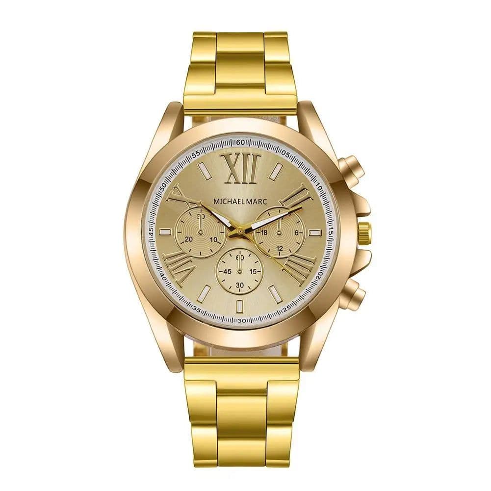 image-Gold Silver Stainless Steel Fashion Women Watches New Brand 2022 Luxury Ladies Wristwatches Rome Female Quartz Watch Gifts Clock