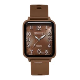 image-Fashion Lady Hot Sales Brands Watches Leisure Rectangle Digital Simple Women Quartz Watch Sports Silicone Strap Ladies Clock