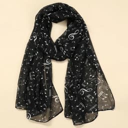 image-New Fashion 50*160cm Leopard Printing Chiffon Georgette Silk Scarf Women Foulard Lotus Leaf Long Shawl Summer Elegant Bandana