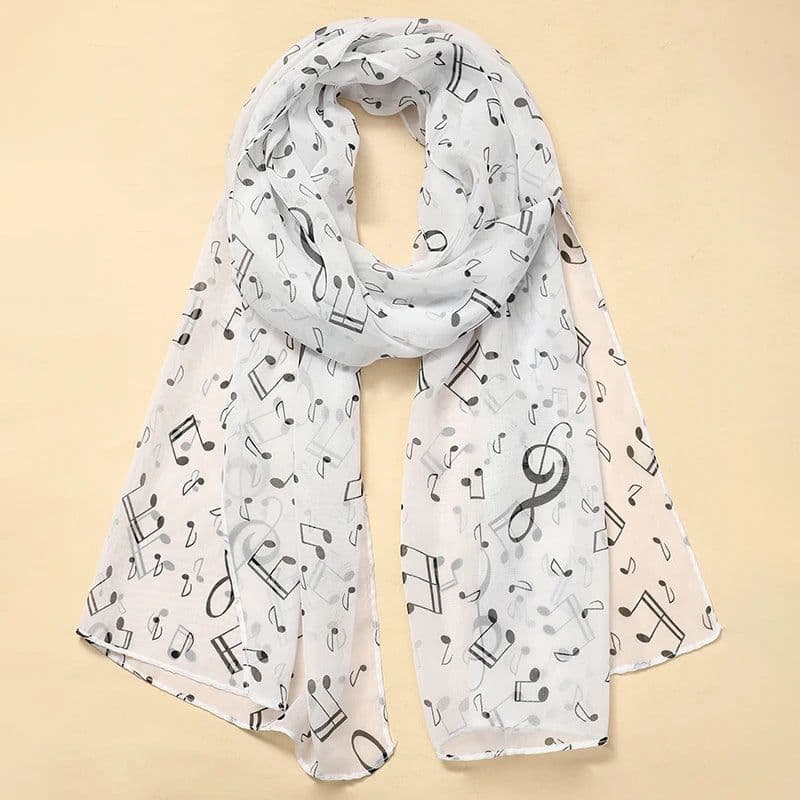 image-New Fashion 50*160cm Leopard Printing Chiffon Georgette Silk Scarf Women Foulard Lotus Leaf Long Shawl Summer Elegant Bandana
